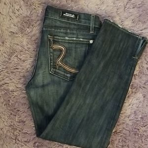 Y2K Rock & Republic Low-Rise Ankle Jean, 27